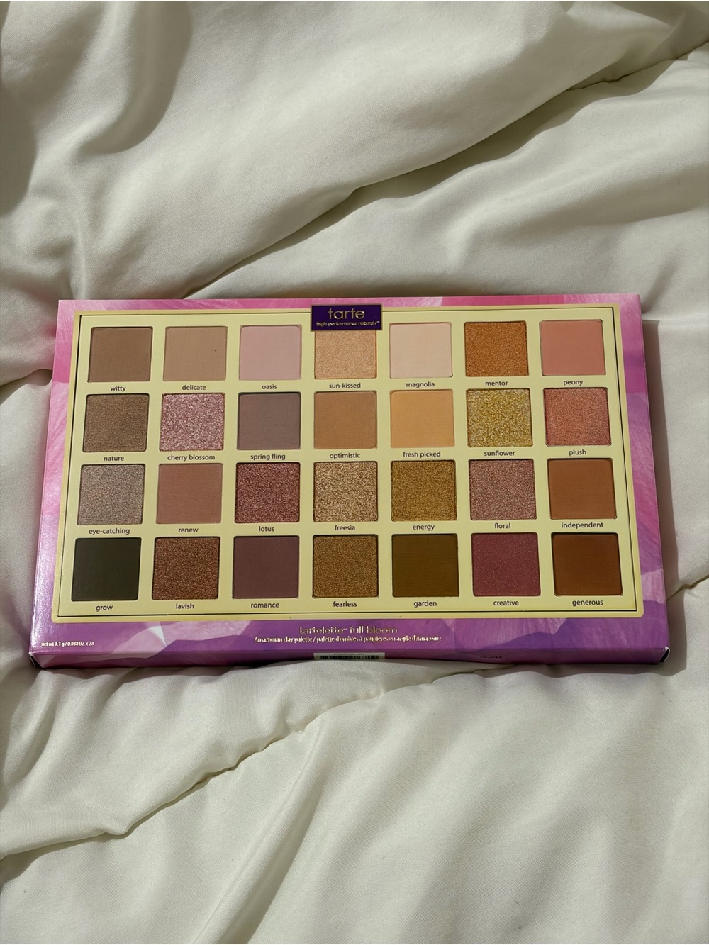 Tarte Tartelette Full Bloom Eyeshadow Palette